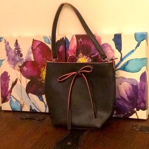 Black Fuchsia Vegan Purse